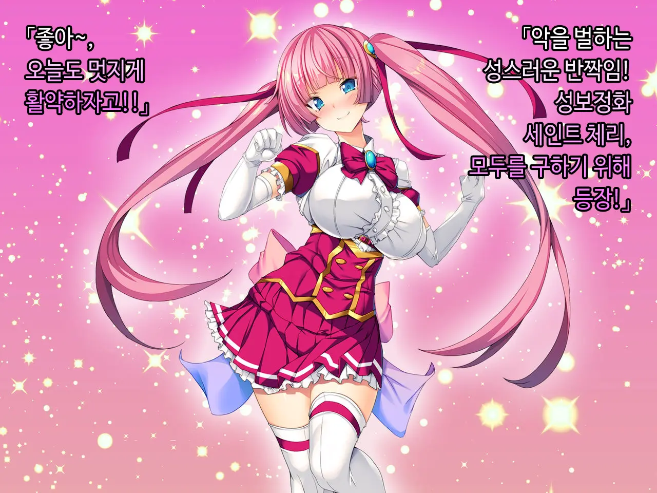 TS Mahou Shoujo Saint Cherry Kuppuku No Akuochi Sennou Choukyou Hen | TS마법소녀 세인트 체리 굴복의 타락세뇌조교편